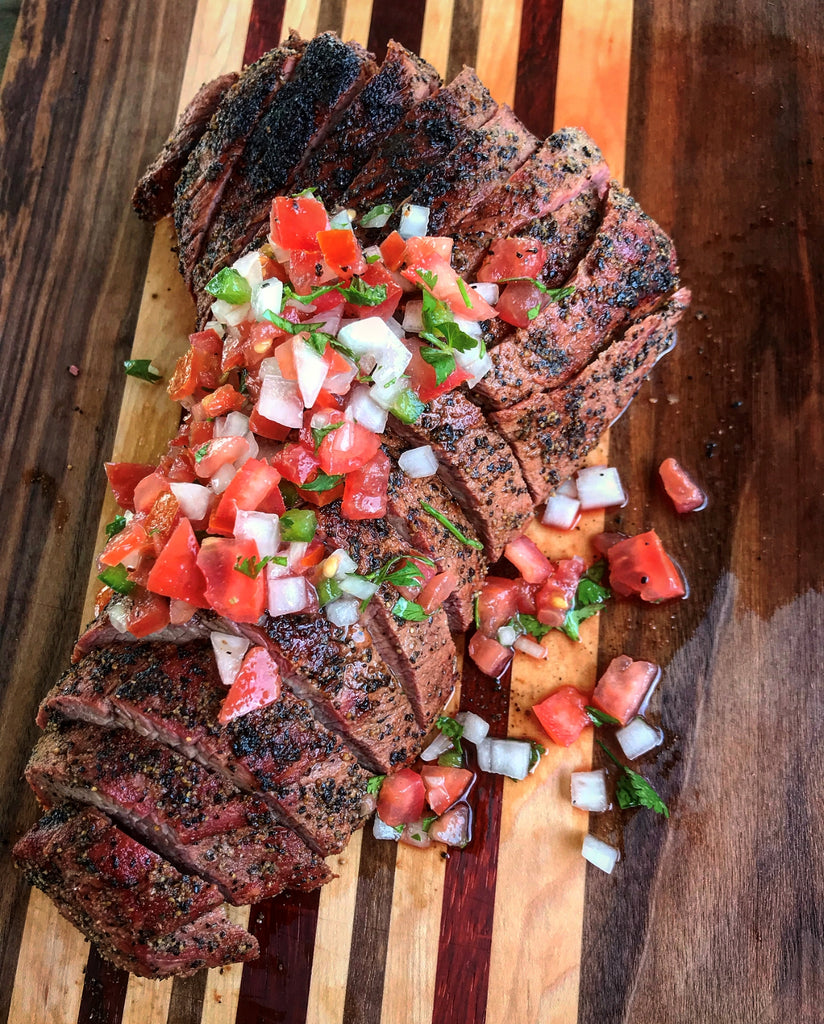 Reverse Seared Tri-Tip w/ Pico De Gallo