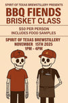 BBQ Fiends Brisket Class